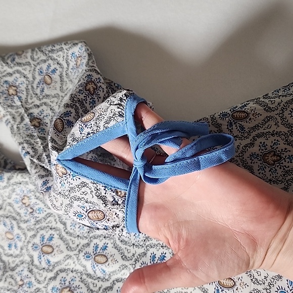 Hayden Los Angeles Mosiac Peasant Mini Dress - Picture 6 of 12